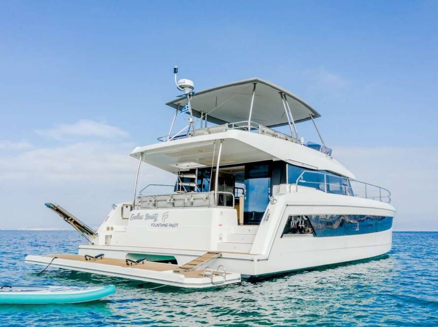 Endless Beauty for Mykonos yacht rental and island cruising